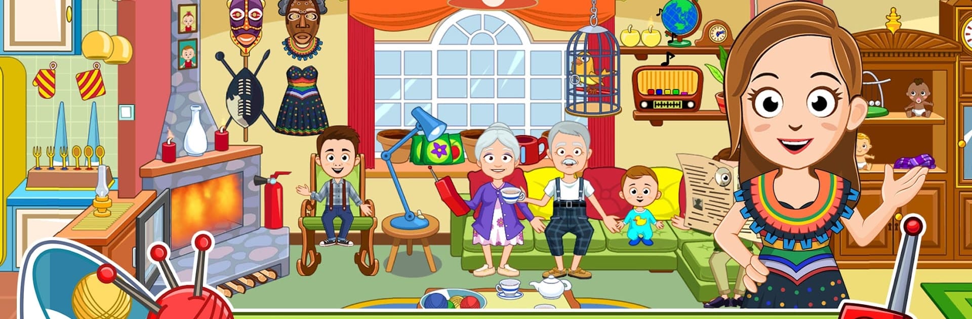 My Town : Grandparents Play home Fun Life Game