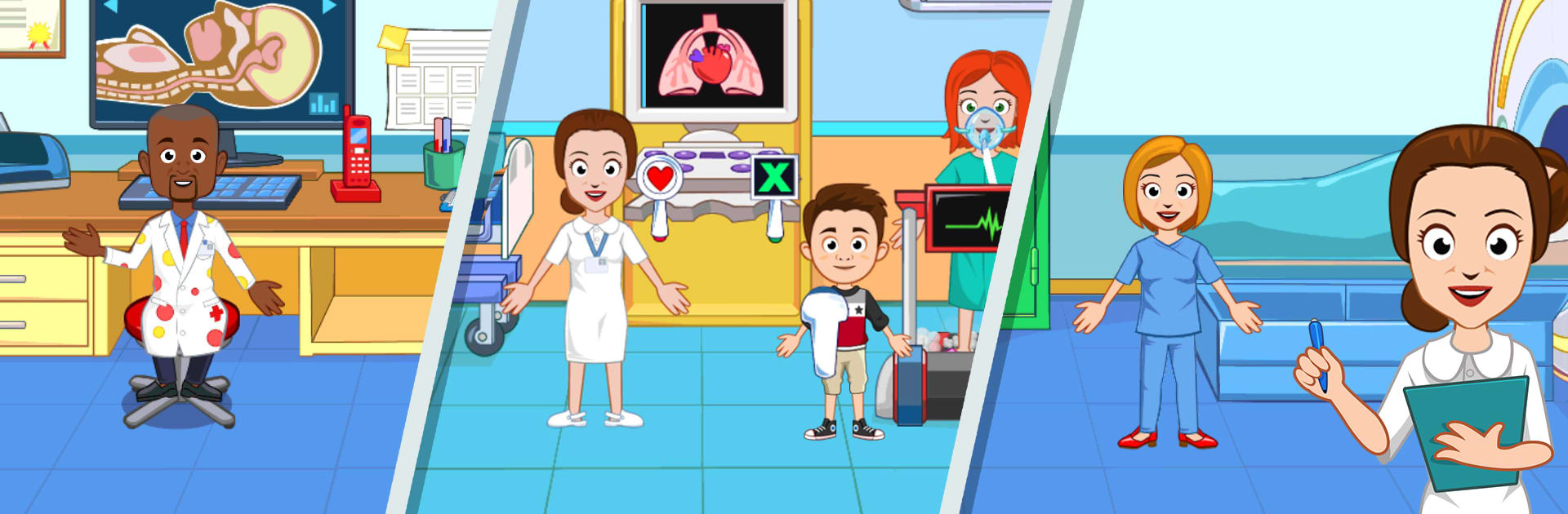 My Town : Hospital and Doctor Games for Kids