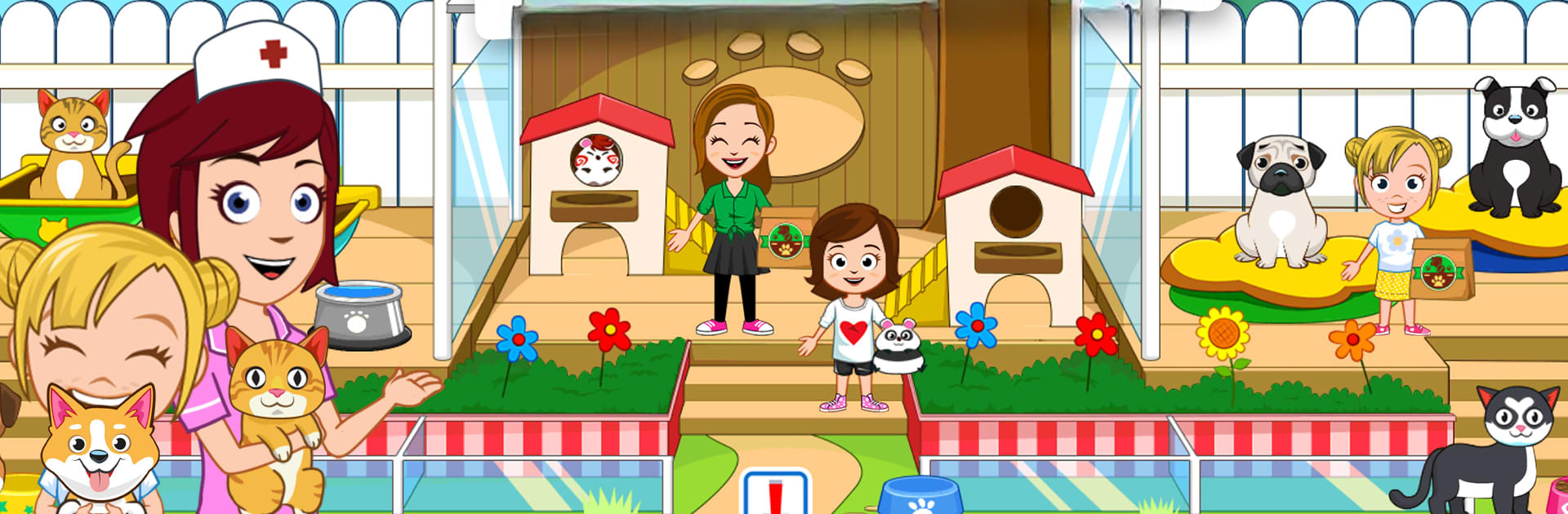 My Town : Pets, Animal game for kids