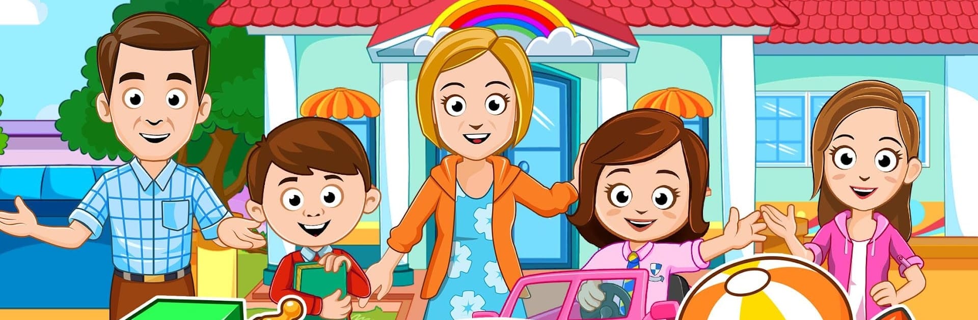 My Town: Preschool kids game