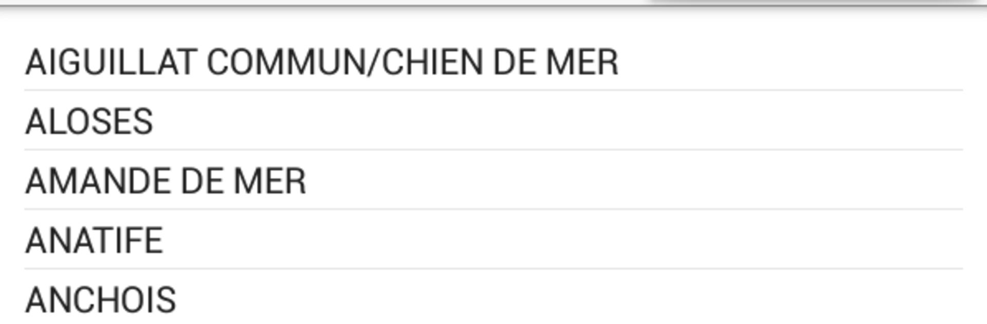 LaMaille pour la pêche en mer