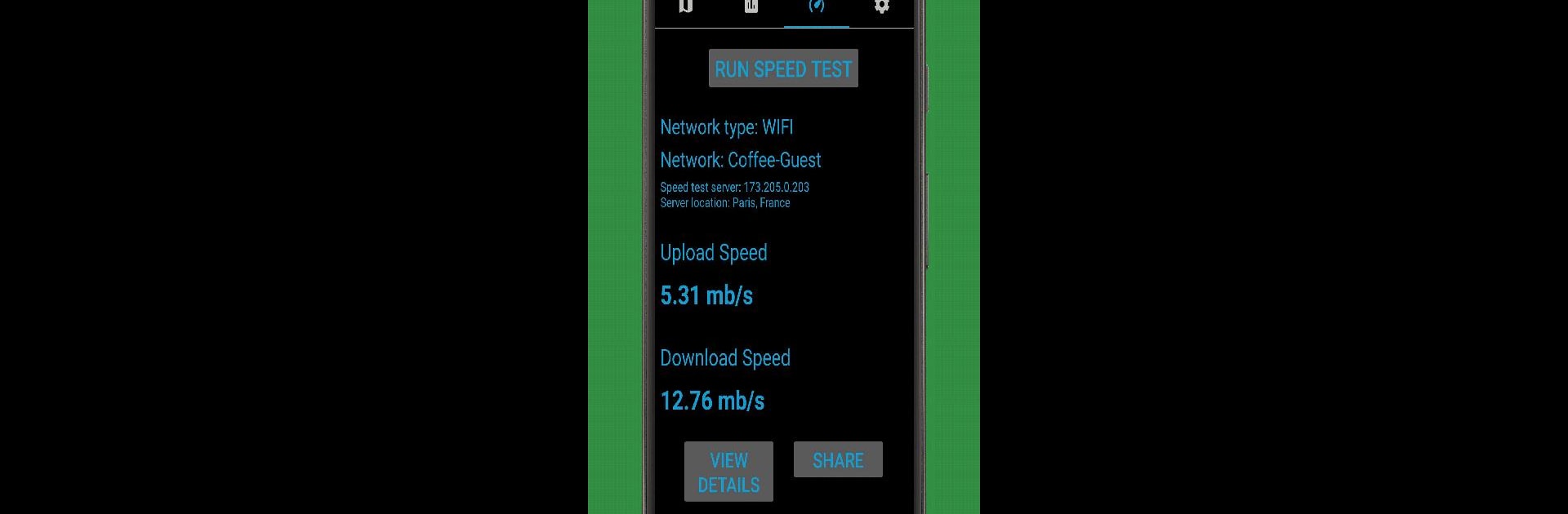 Coverage - Cell and Wifi Network Signal Test