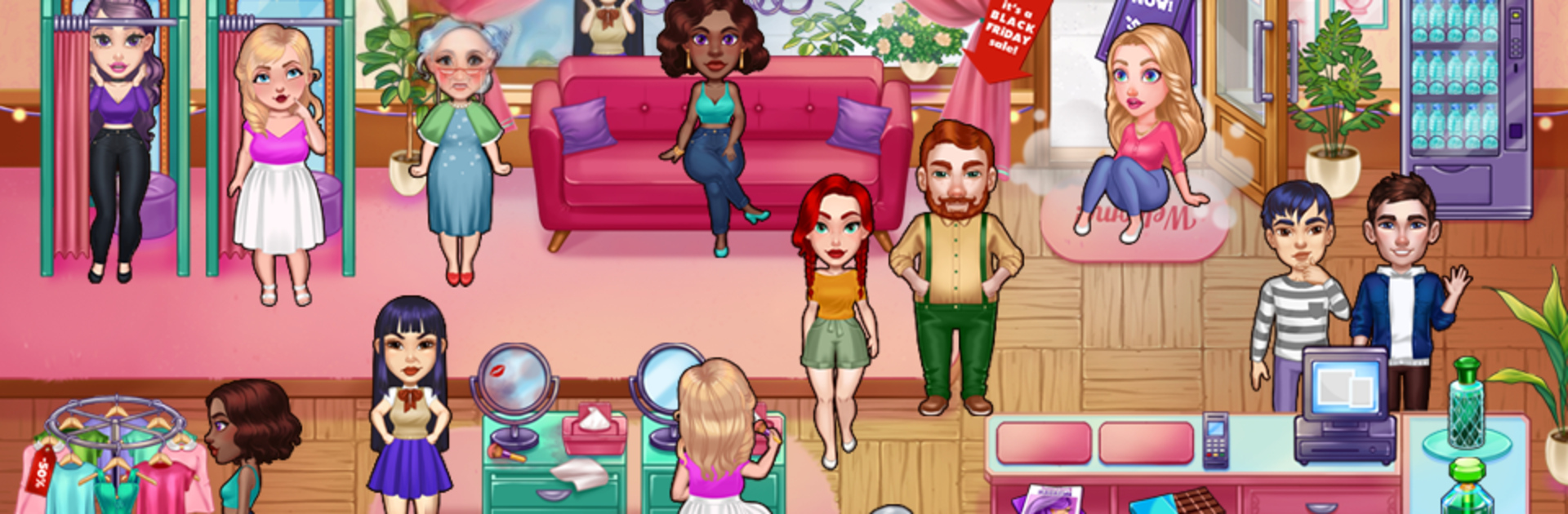 Emma's Journey: Fashion Shop