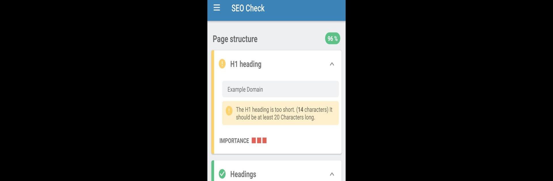 SEO Check