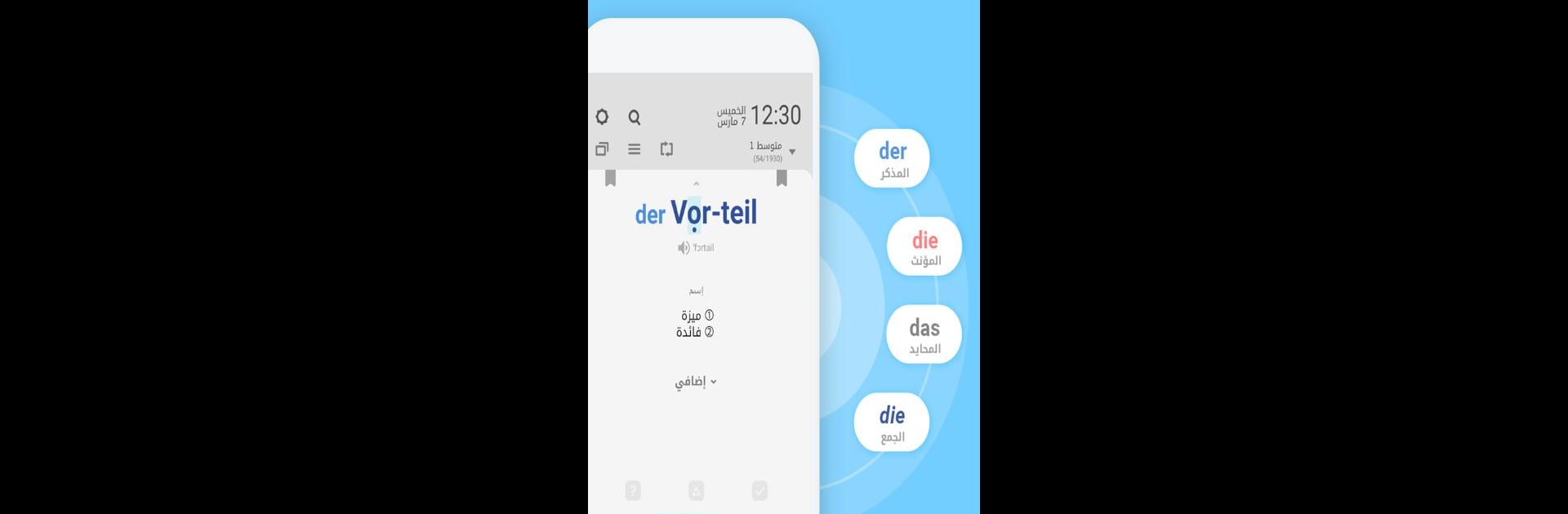 WordBit ألمانية  (German for Arabic)