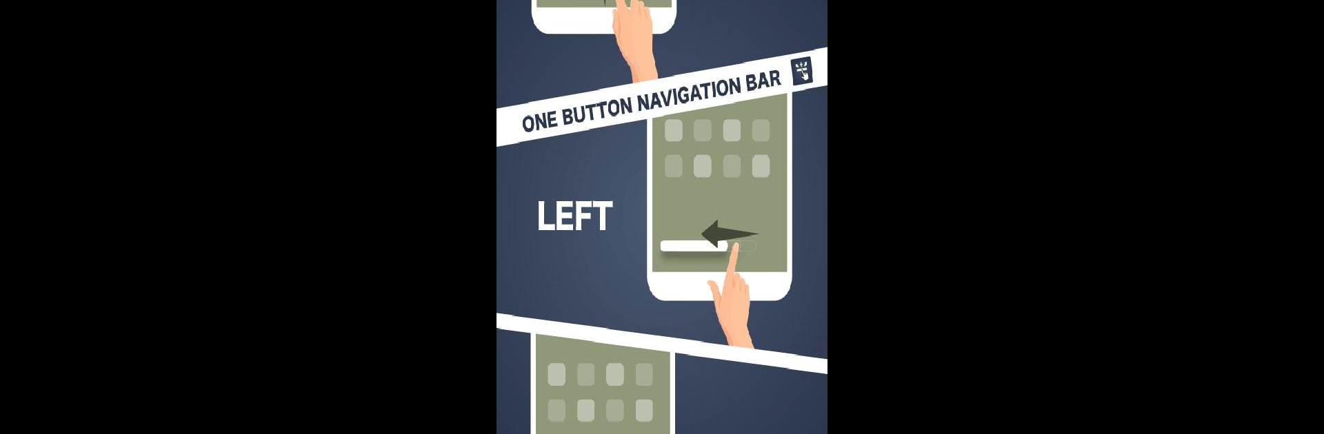 One Button Navigation Bar