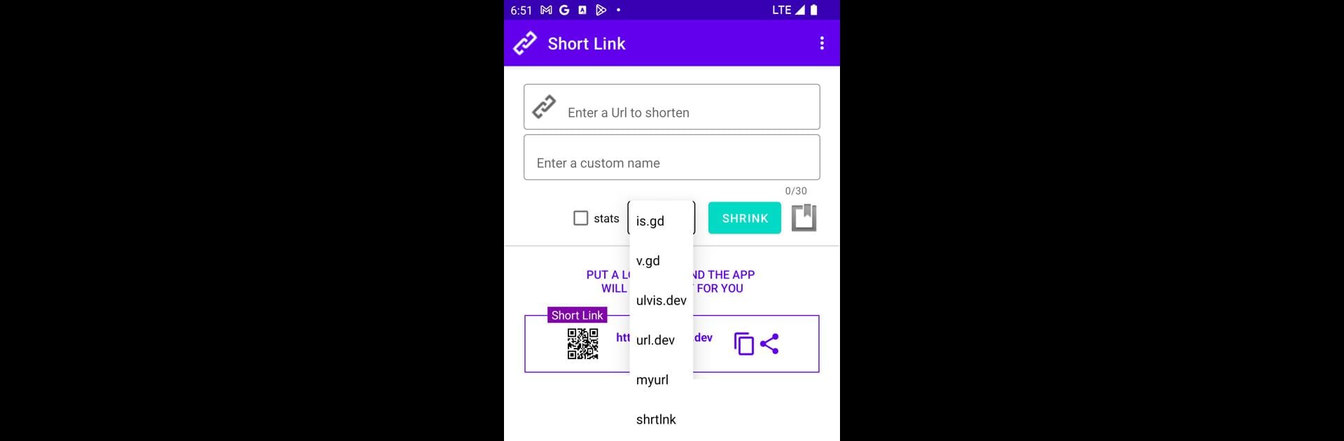 ShortLink - Shortener