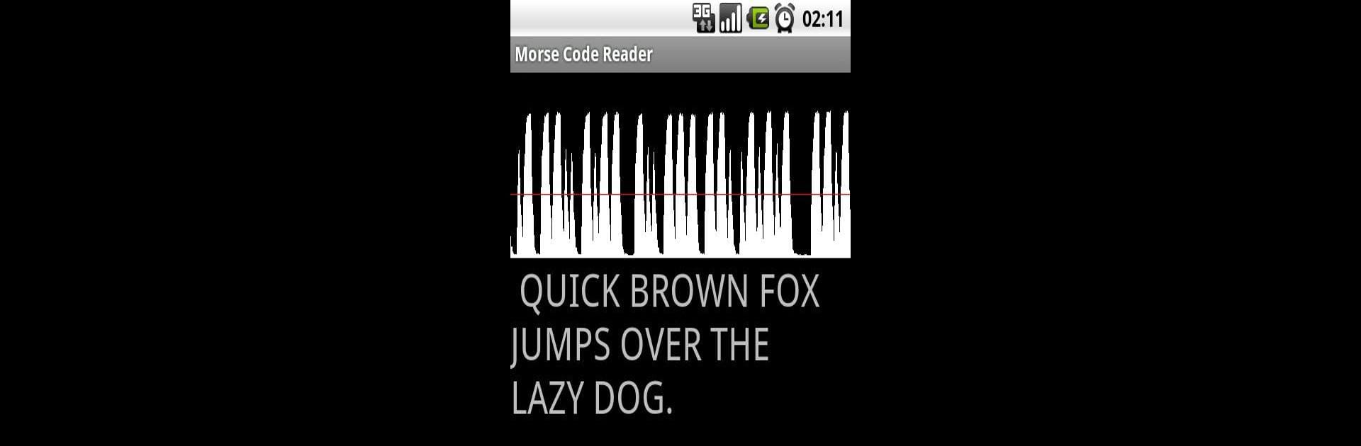 Morse Code Reader