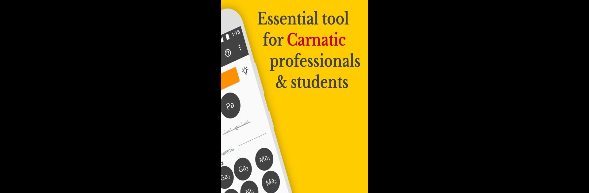Shruti Carnatic Tuner