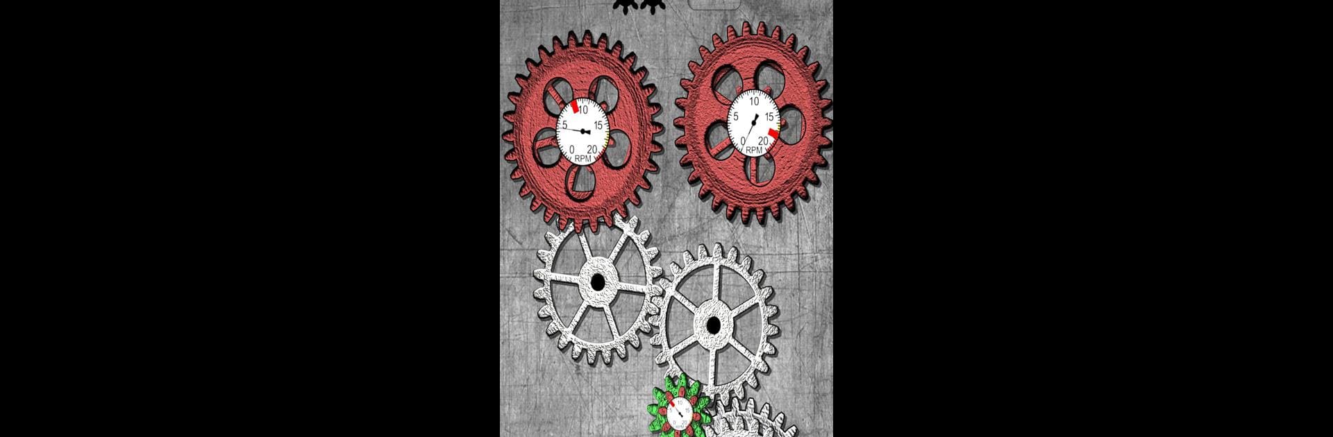 Gears logic puzzles