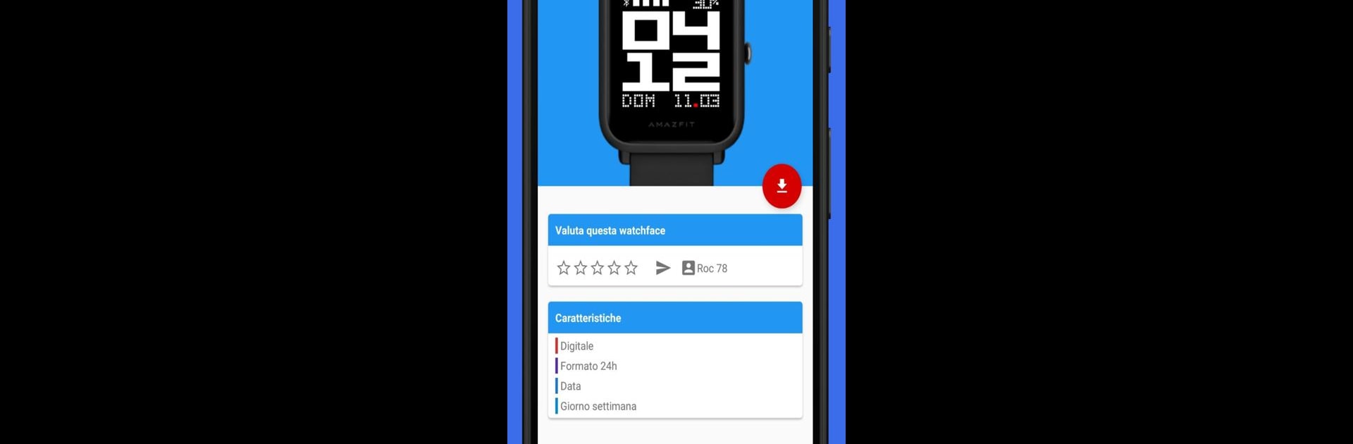 Amazfit Bip / Lite & Cor WatchFaces