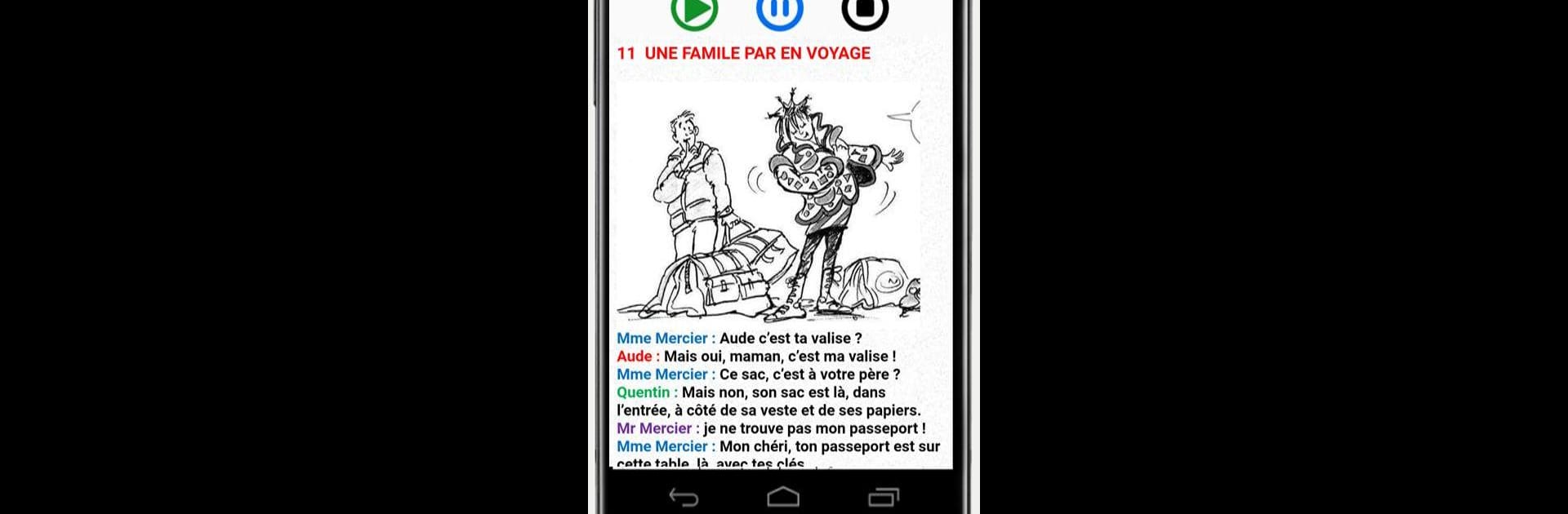french conversations for beginners audio texte
