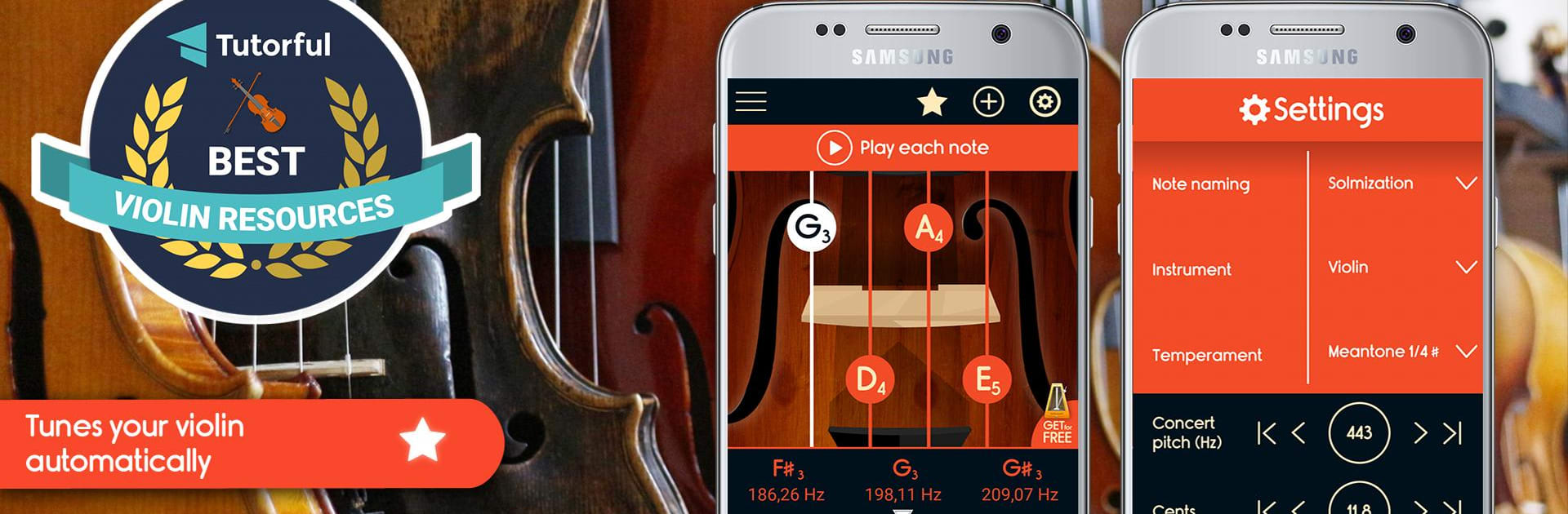 Master Violin Tuner