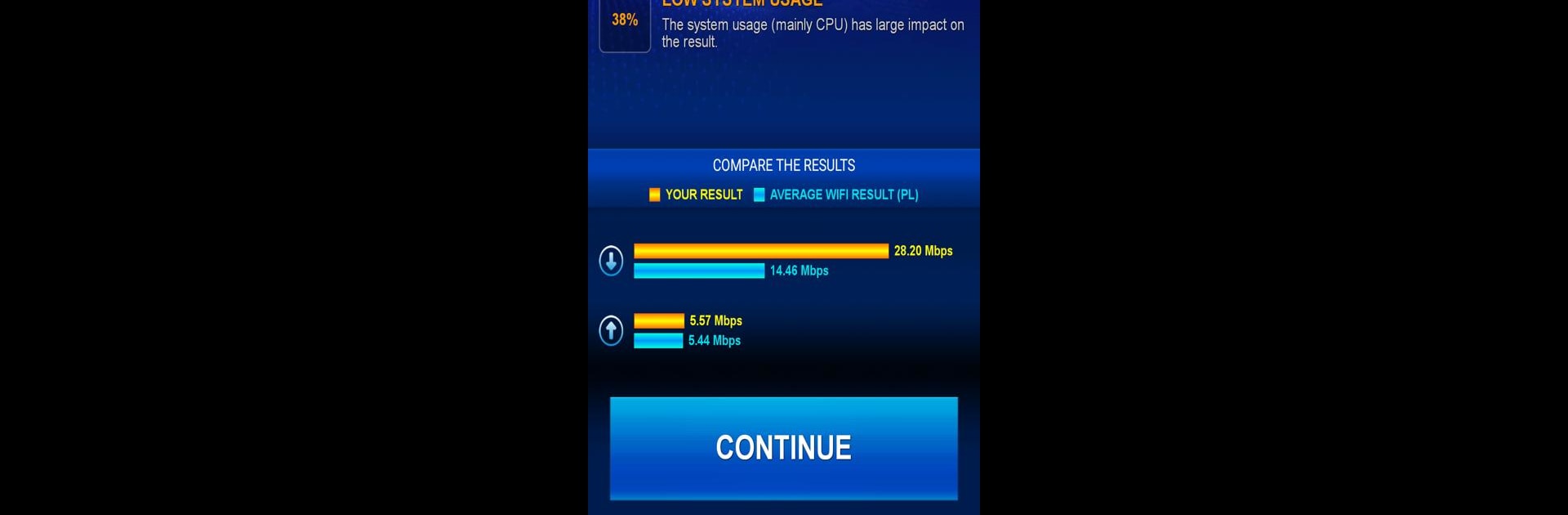 V-SPEED Speed Test