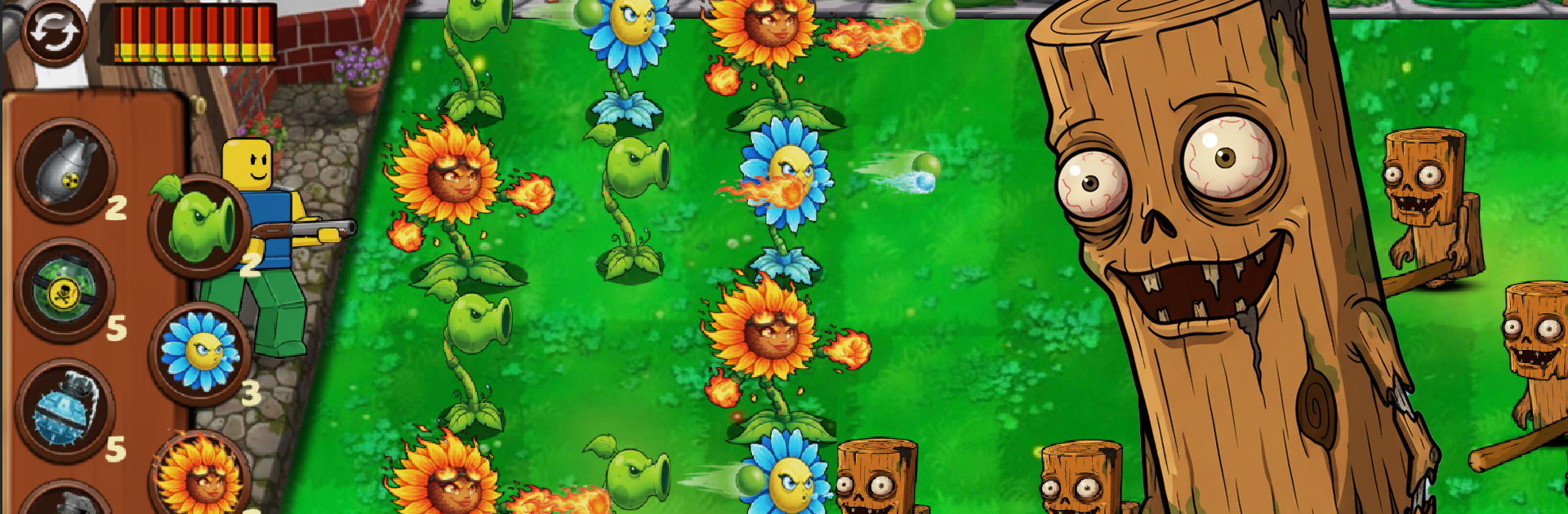 Plants vs Brainrots Zombies