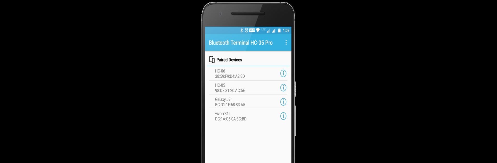 Bluetooth Terminal HC-05 Pro