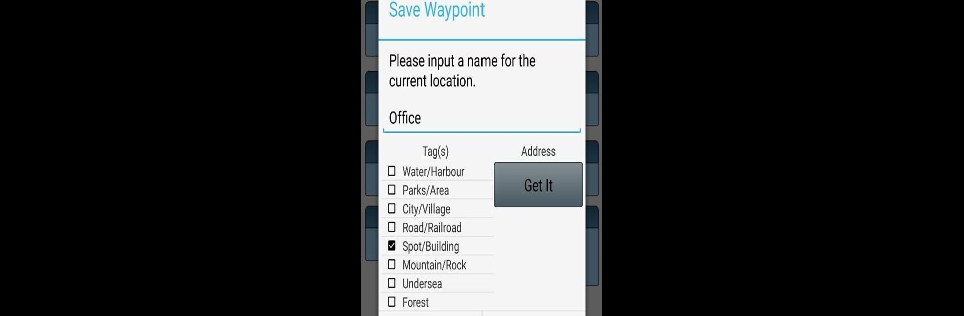 GPS Waypoints