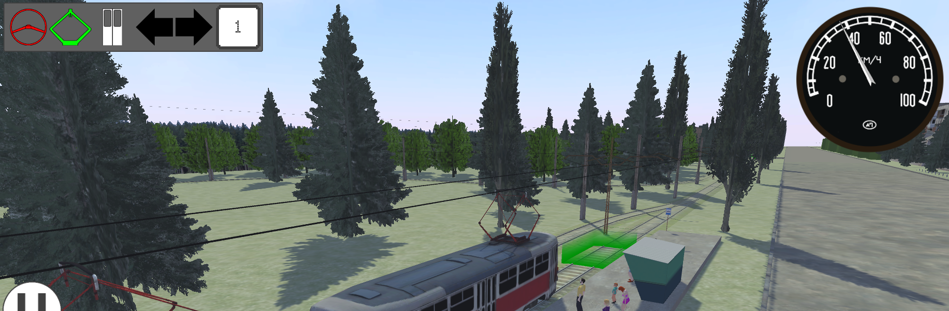 Micro-Tram Simulator (бета)