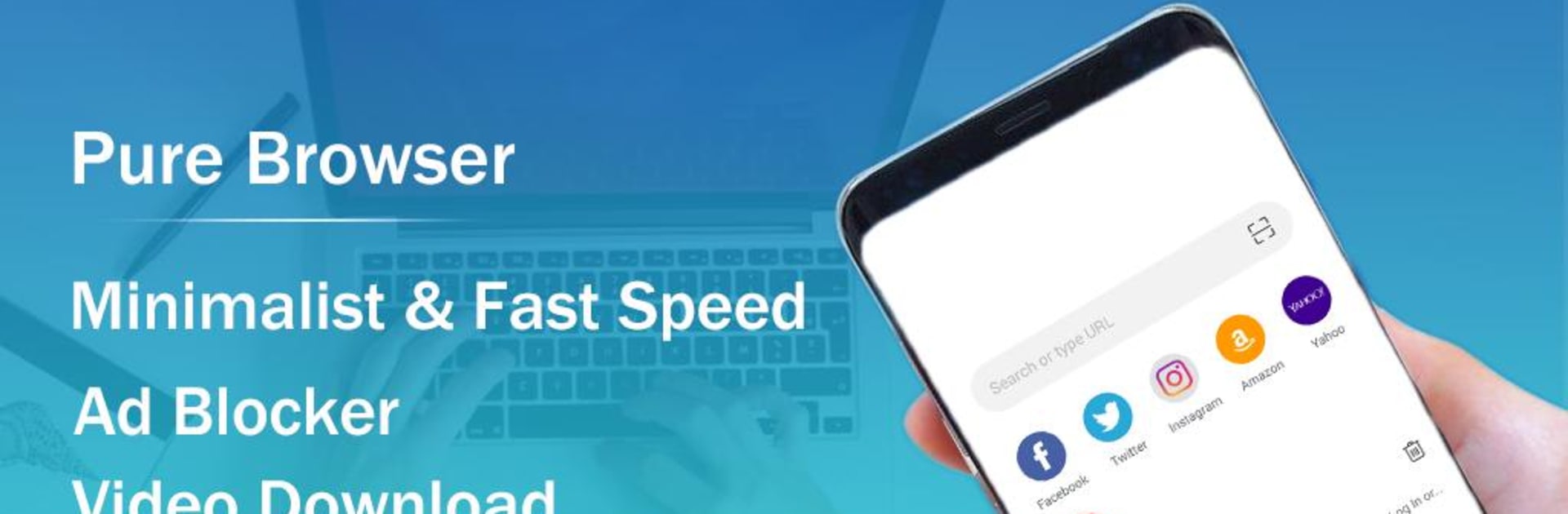 Pure Web Browser-Ad Blocker