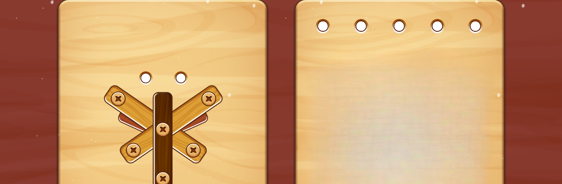 Nuts and Bolts Woody Puzzle