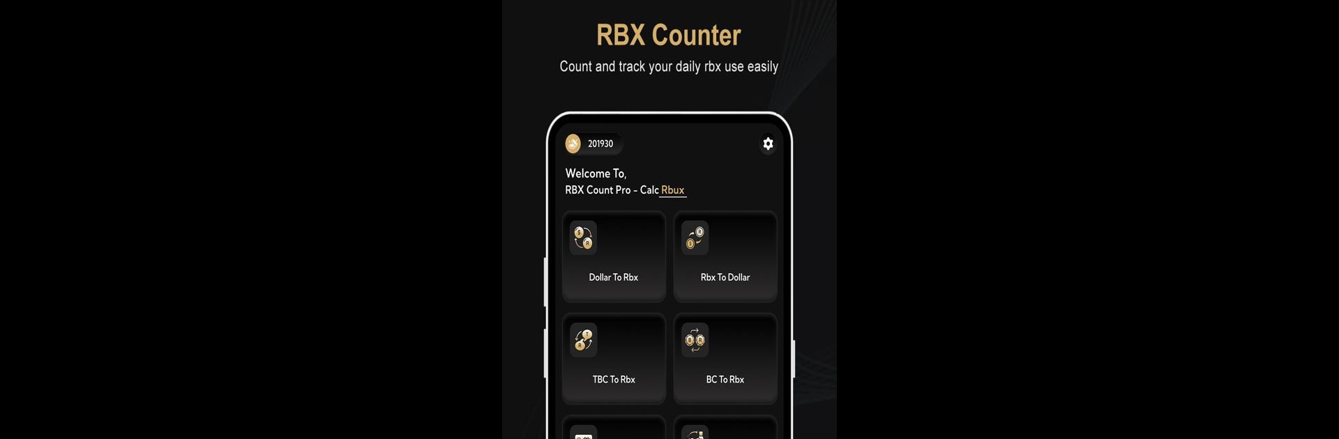 RBX Count Pro - Calc Rbux