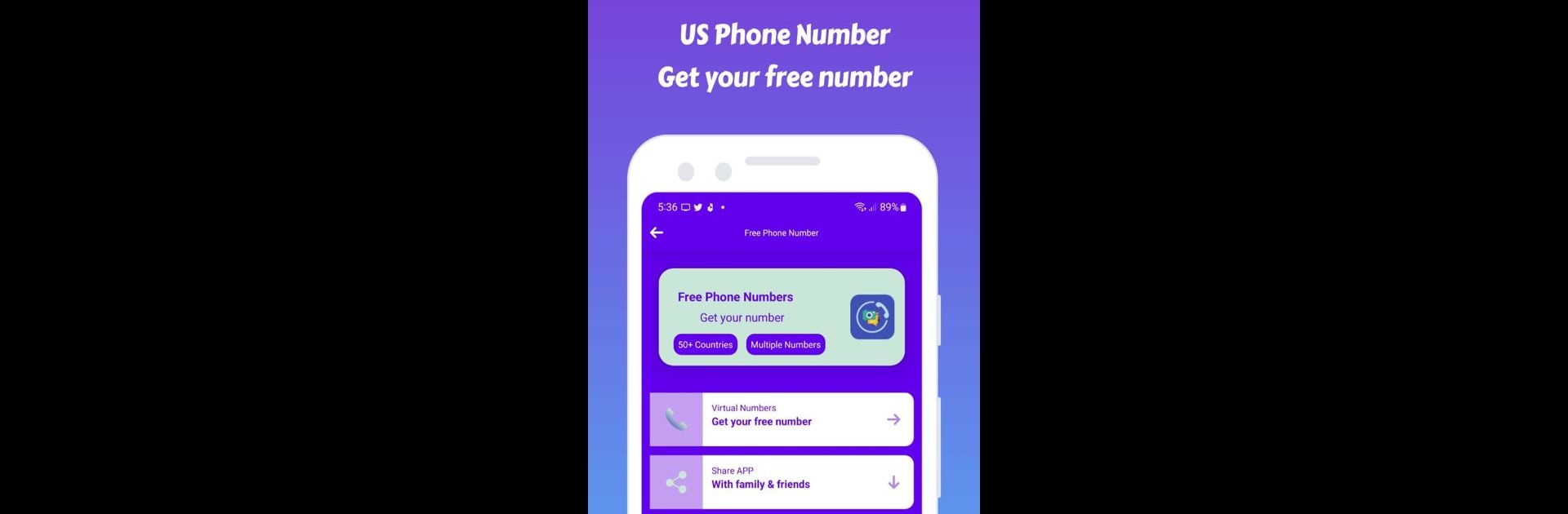 Temp Segundo número de teléfon