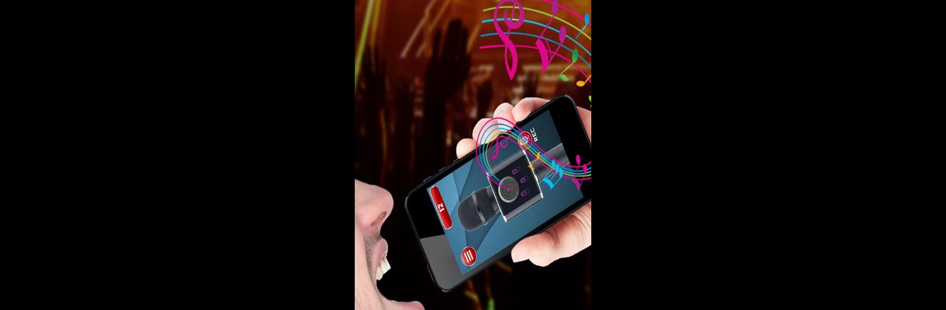 Karaoke Microphone Speaker Sim