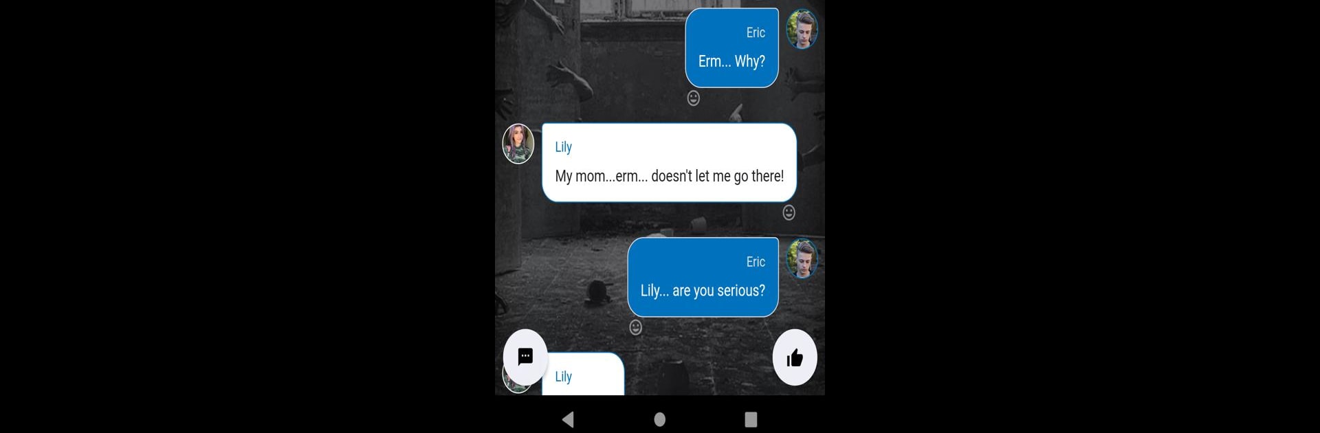 Mistory: Scary Stories. Offline Chat Story Maker