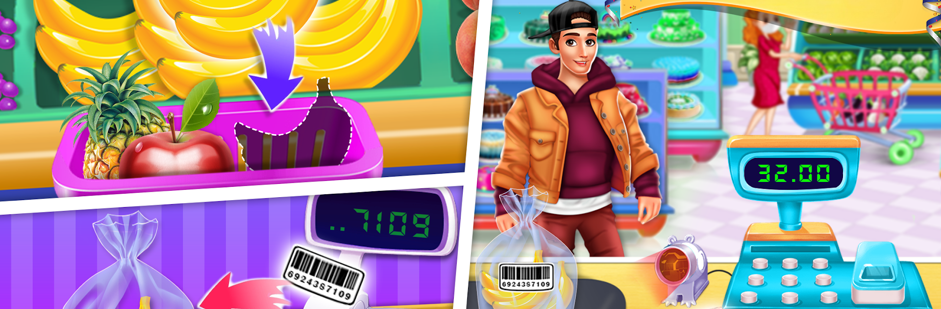 Super Market Shopping Games