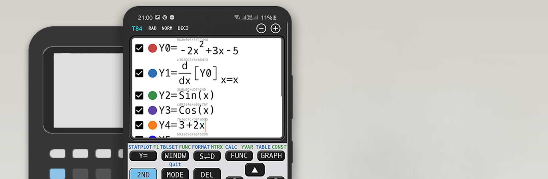Graphing calculator plus 84 83