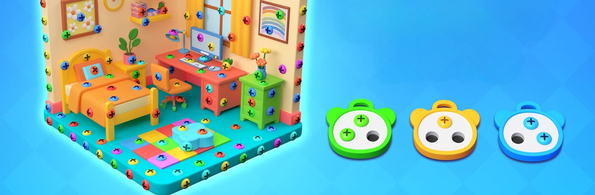 Screw Nuts - 3D Screw Puzzle