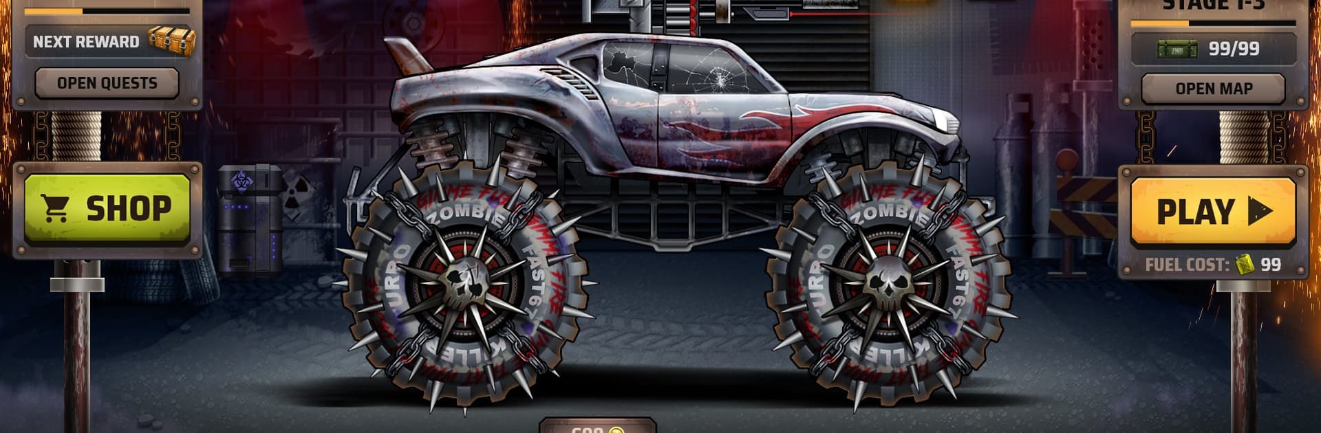 Zombie Hill Racing PRO - Climb