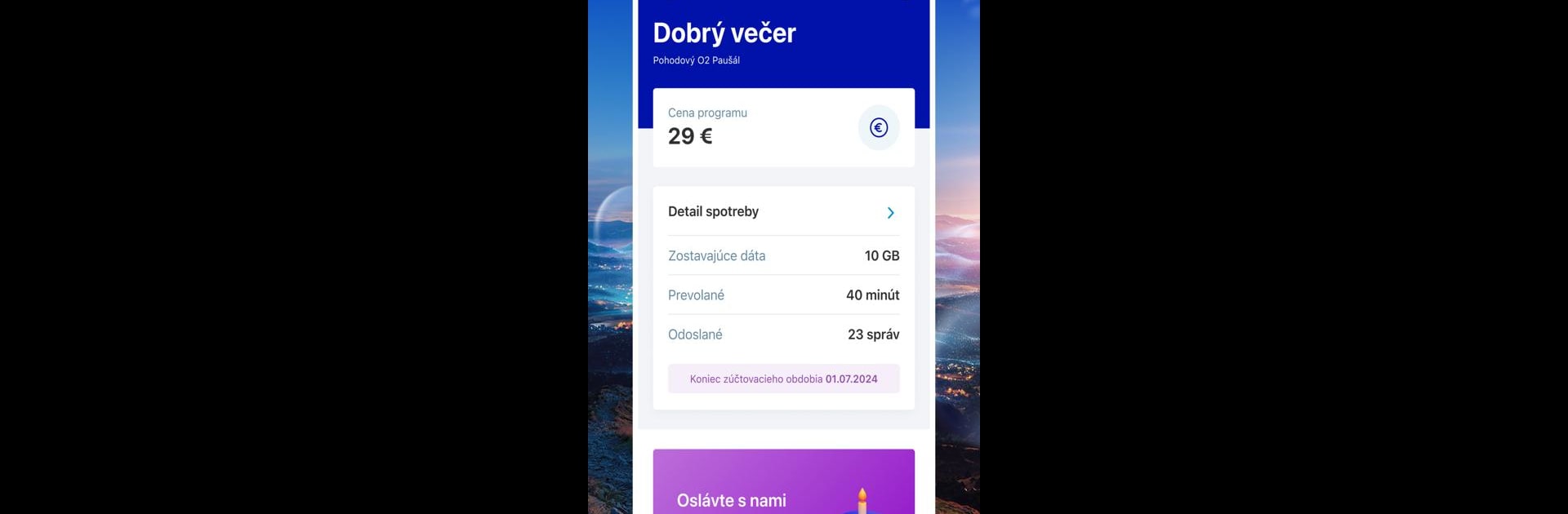 O2 aplikácia