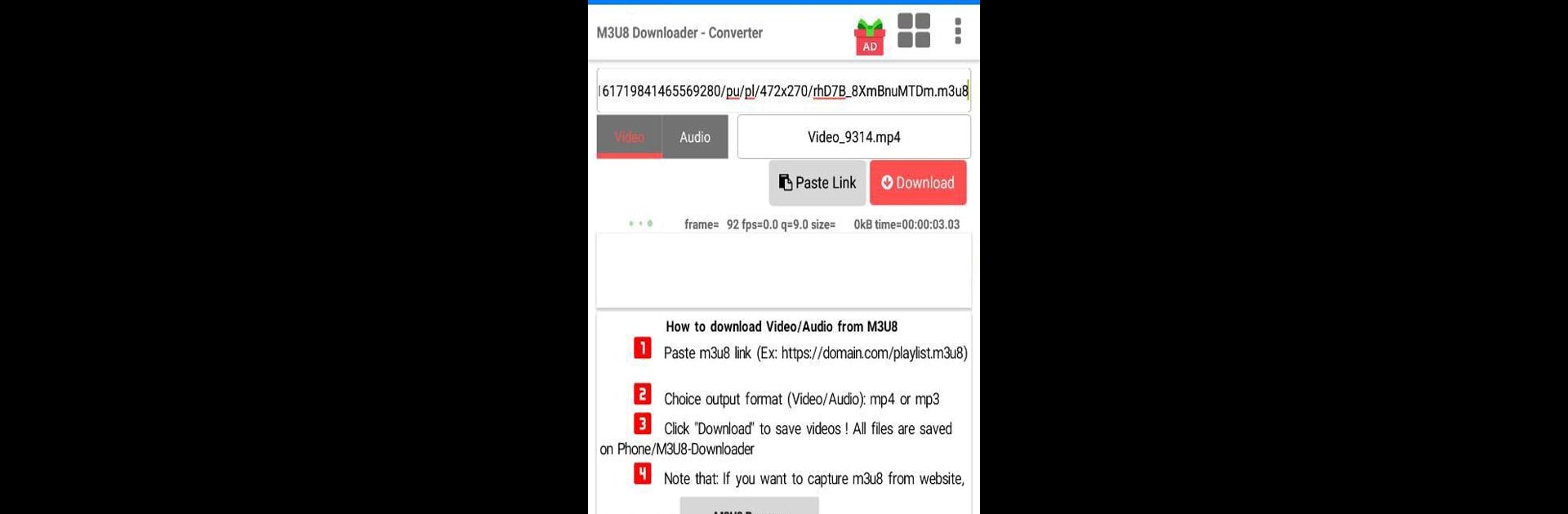 m3u8 loader - m3u8 downloader