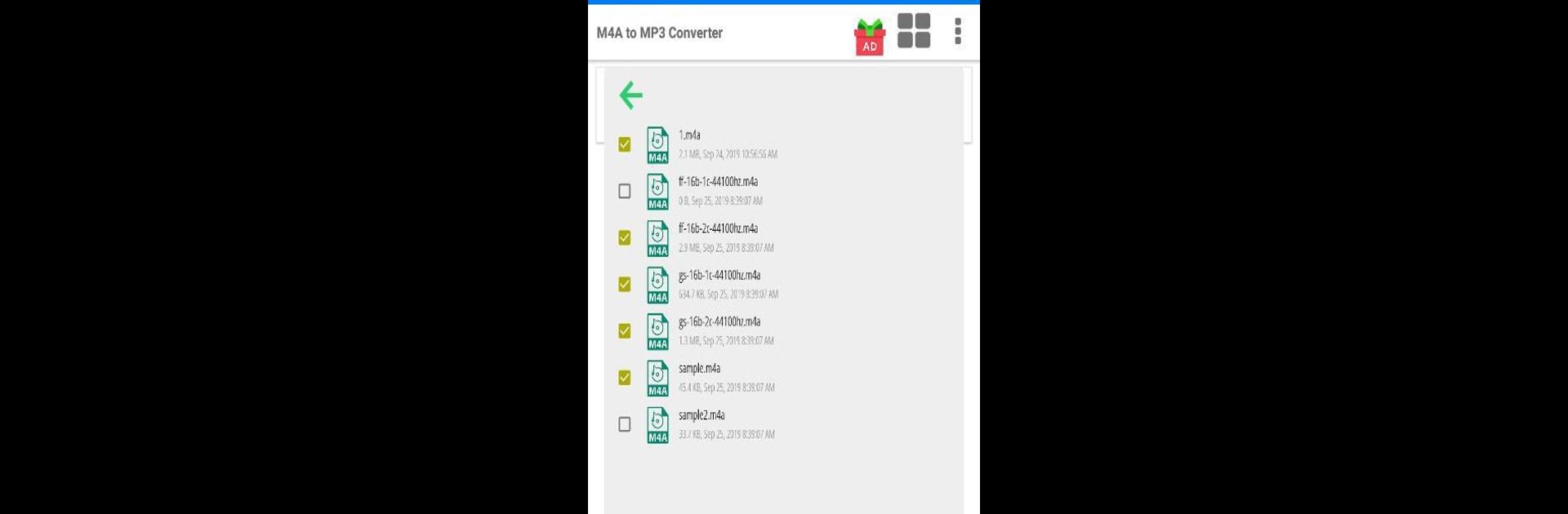 M4a to Mp3 Converter