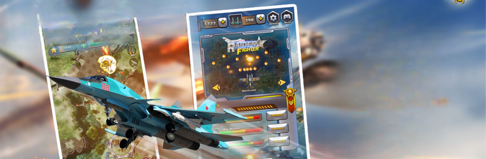 Galaxy Raiden Fighter - Squadron Galactic War