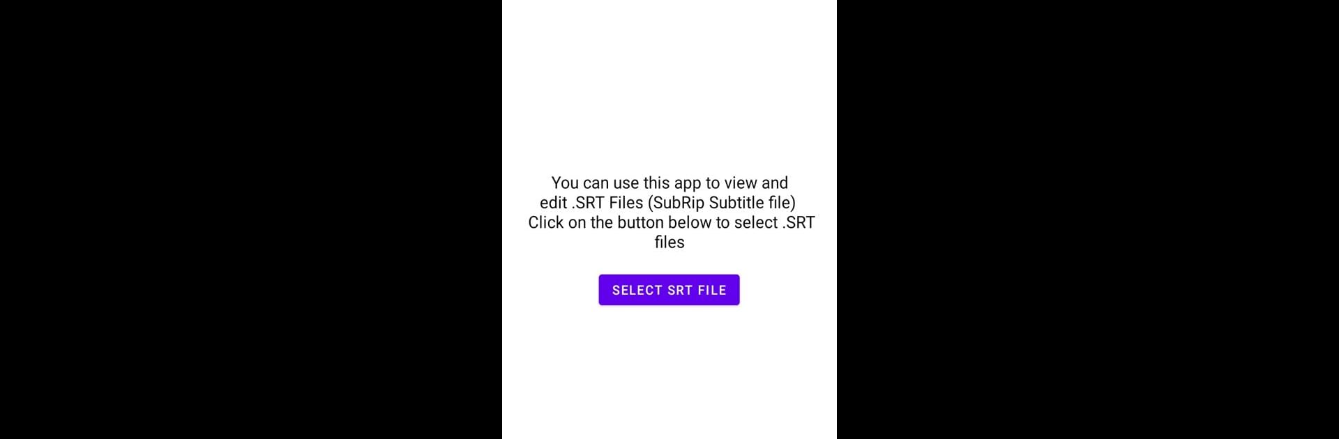 SRT File Reader & Editor - Sub