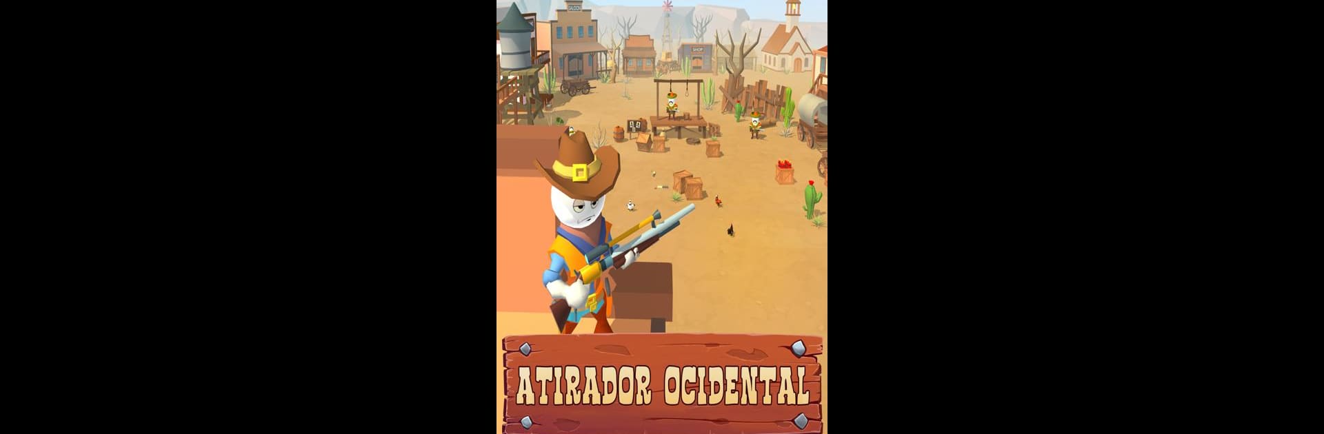 Cowboy sniper: jogos de tiro