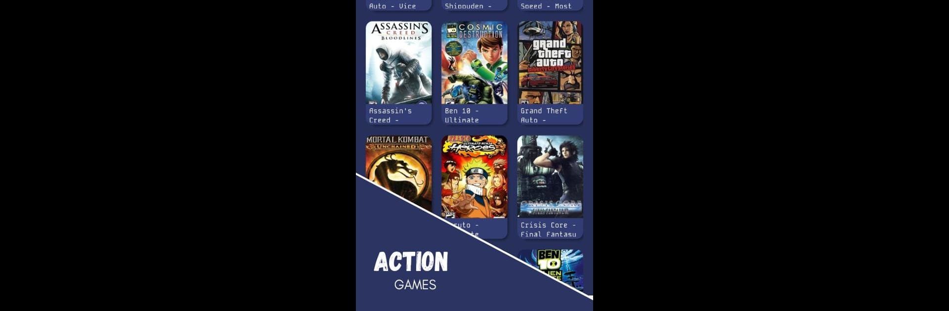 All PSP Games Download