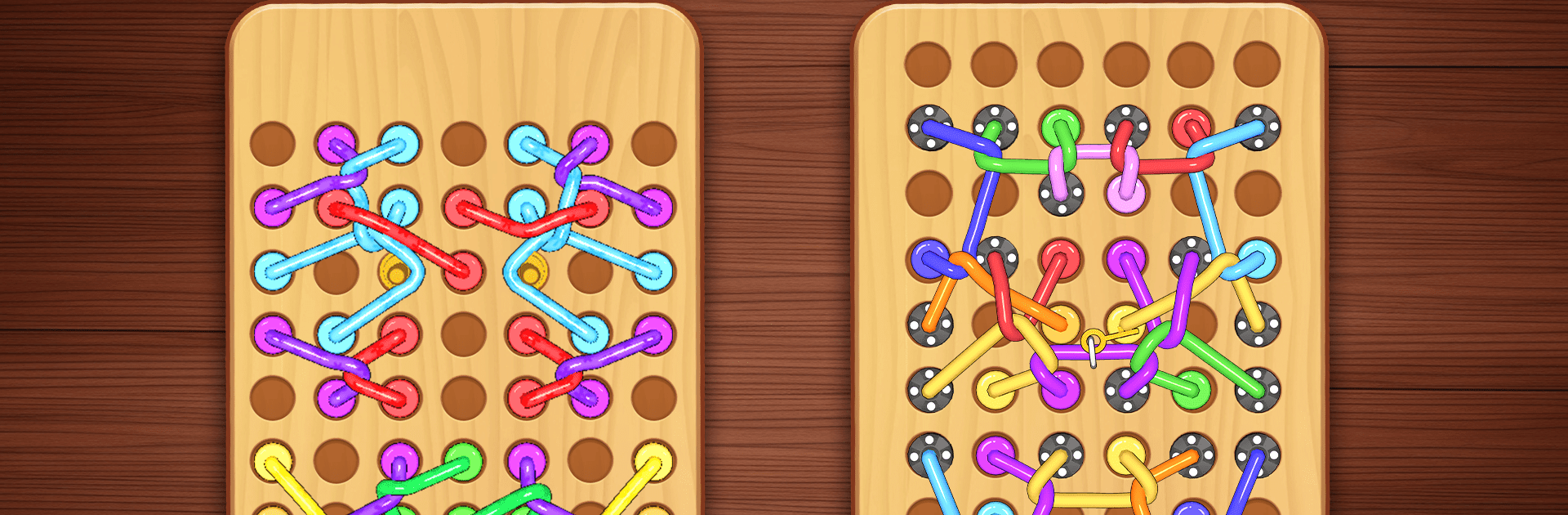 Woody Untangle Rope 3D Puzzle