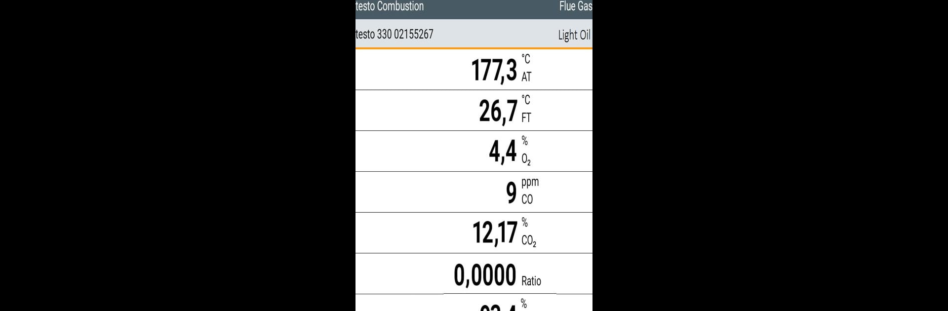 testo Combustion