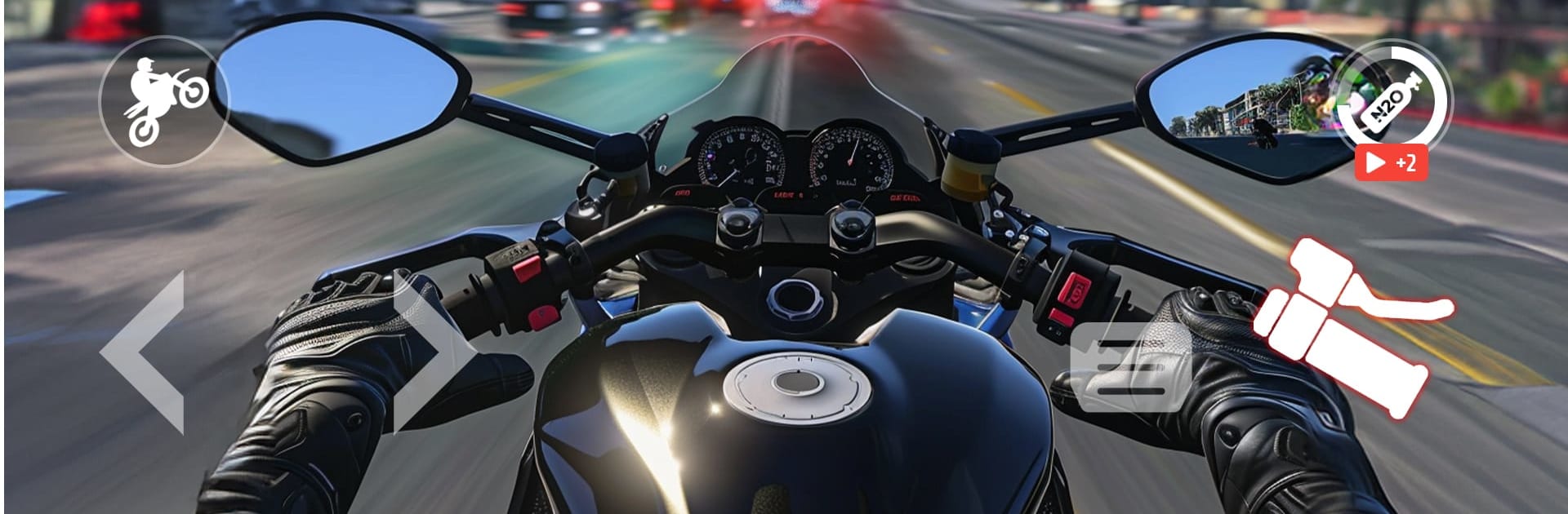 Traffic Bike: Driving City 3D