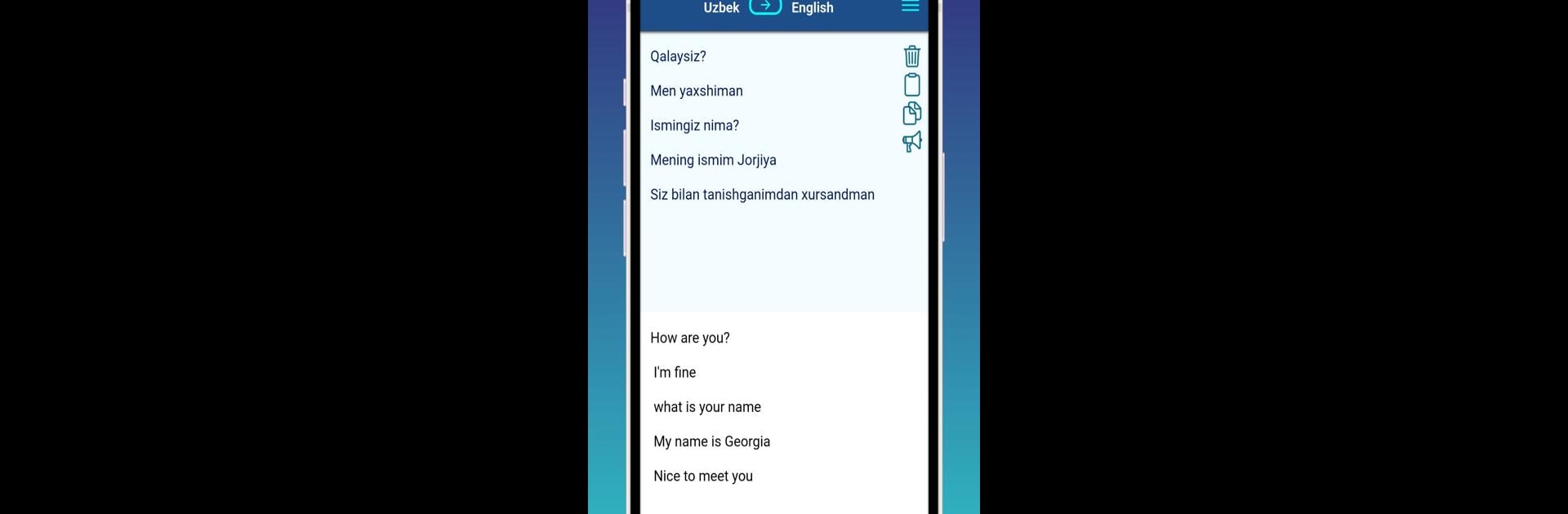 Uzbek - English Translator