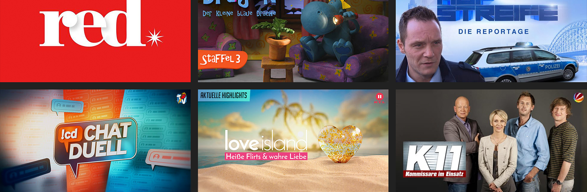 dailyme TV, Serien, Filme & Fernsehen TV Mediathek