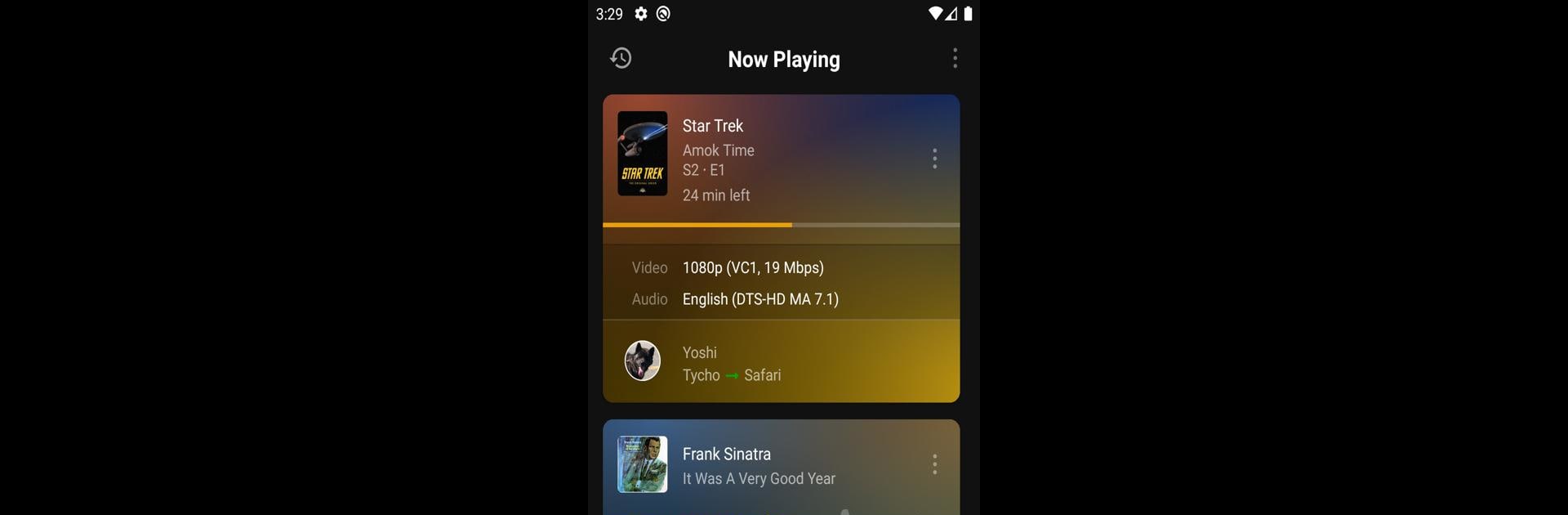 Plex Dash