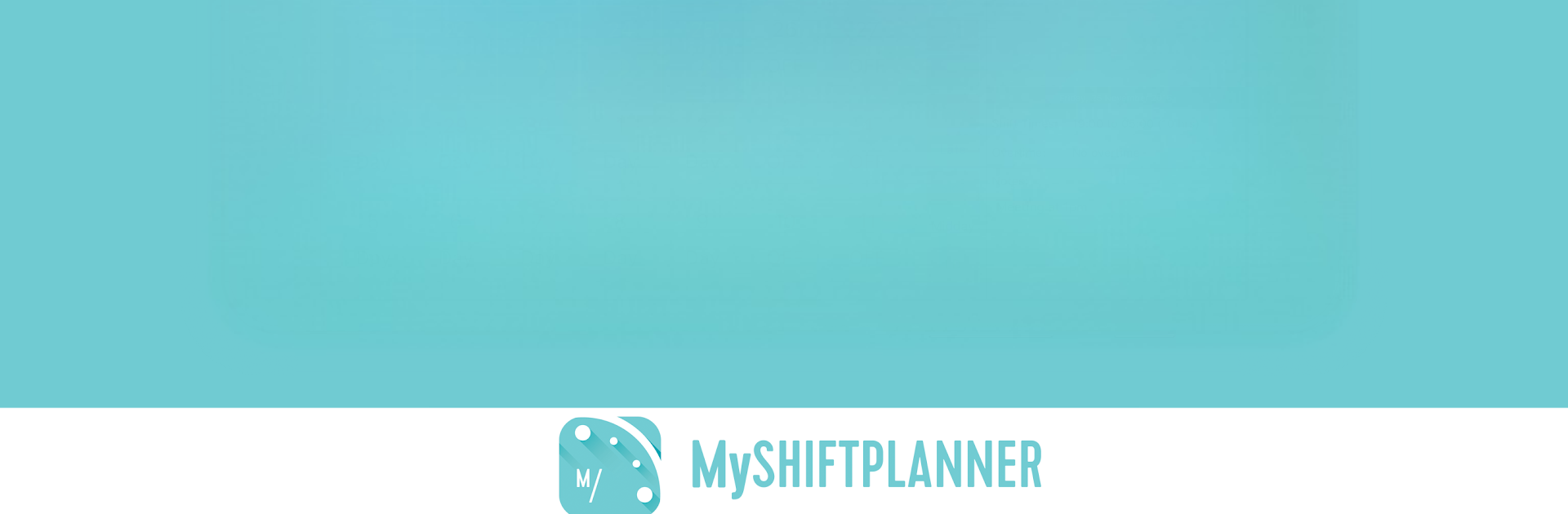 My Shift Planner - Personal Shift Work Calendar