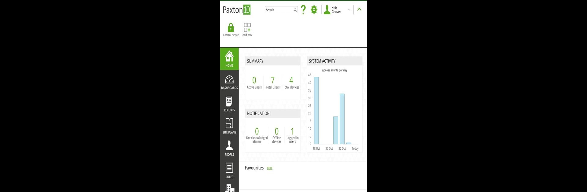 Paxton Connect Admin