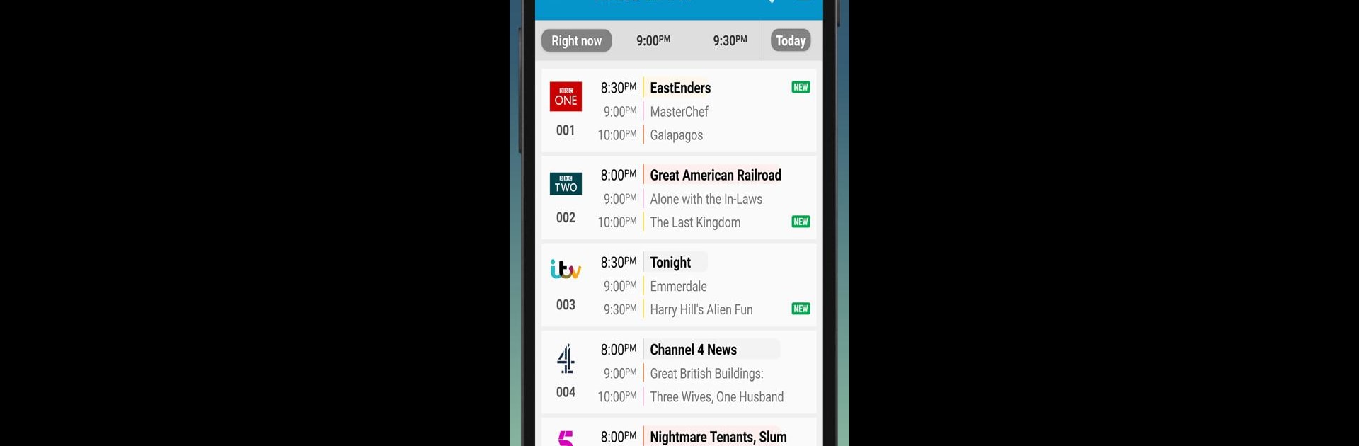 TV24.co.uk - The TV Guide App