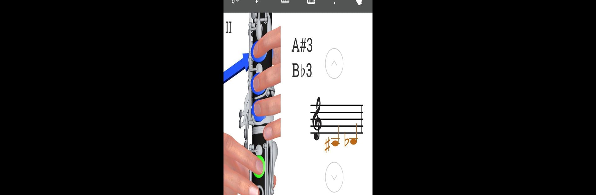 3D Clarinet Fingering Chart - How To Play Clarinet