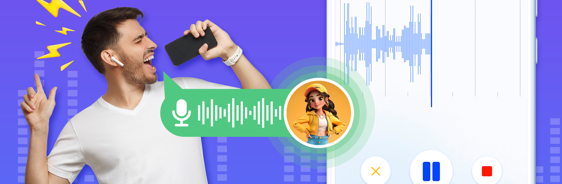 Voice Changer AI, Voice Effect